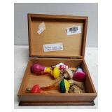 Bubble Christmas Lights & Jewelry Box