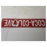 Coca Cola Ave Metal Sign