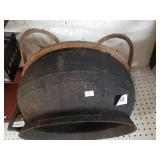 Cast Iron Cauldron On Stand