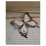 Metallic Wall Butterfly Decoration