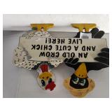 Crow & Chic Wooden Sign