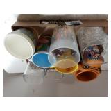 Assorted Cups, Glasses & Mugs