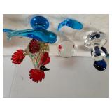 Rooster, Whale & More Glassware