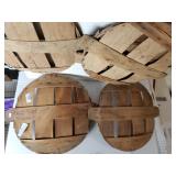 Local Advertising Bushel Baskets Lids