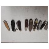 Assorted Pocket Knives