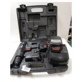 Craftsman Drill With Batteries & Charger In Case