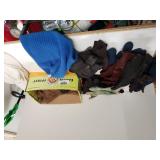 Assorted Gloves, Some Hats