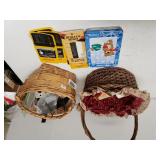 Baskets With Sewing Needs