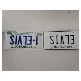 Elvis License Plates (2)