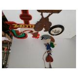 Hand Crafted Rooster,  Duck & Dog Needlepoint,