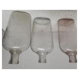 Vintage Quart Glass Bottles