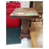 Small Decorative Wood Display Pedestal