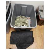 Storage Bin With Assorted Curtains, Transport