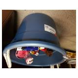 Tote With Bird Feeder & Assorted Cleaning