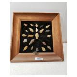 Framed Arrowhead Picture
