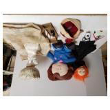 Vintage Dolls, White Vase, & More