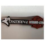Cast Iron Harley Davidson Parking Sign