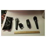 (3) Microphones - One With Case