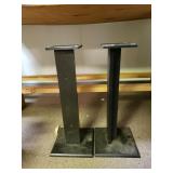 (2) Wooden Stands