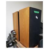 (2) Klipsch Wooden Cased Speakers