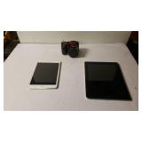 Nikon Red Camera, IPad Mini, And IPad