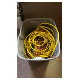 Storage Tote Of Cables