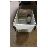 Storage Tote Of Tape Protectors