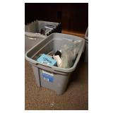 Storage Tote Of Plastic Sheets, Maryland License