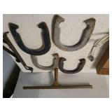 Big Buck Horse Shoes, Scraper & More