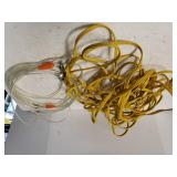 Yellow Cable Cord, Silver Cable