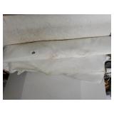 Roll Of White Fabric