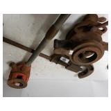 Vintage Pipe Cutters, Steering Gear, Corn Sheller