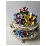 Capodimonte Floral Soap Dish - Made in Italy