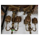 Vintage Iron Gothic Lamps(2)