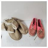 Brand New Aeropostale Boots And Sperry Shoes