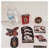Prince Albert Can, Patches, And Pin
