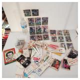 Vintage Baseball,  Football,  And Nascar Items, A