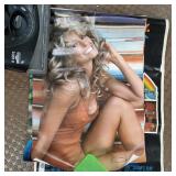 Vintage Posters, Three Farrah Fawcett And Logan