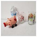 Vintage Strawberry Shortcake Glass, The Muppet