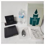 Clock, Mr. Bracket, Keychain Databank, And Party