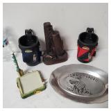 Golf Pen With Pad Hdef, Two Golf Pen Holders,