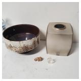 Bowl, Bed, Bath & Beyond Tissue Holder, Wade