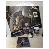 Baltimore Ravens Towel,  Cups, Beanie, Joe Flacco