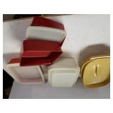 Assorted Plastic Tupperware Storage Containers