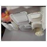 Styrofoam Containers & Plastic Dinnerware