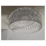 Beveled Glass Bowl