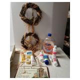 Small Wreaths, Outhouse Rules Sign & More