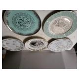 Assorted Decorative Plates