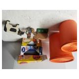 Orange Round Tupperware Containers,  Storage