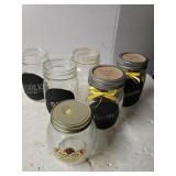 Assorted Mason Jars
